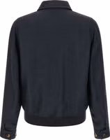 Blue Sisal Biker Jacket 2