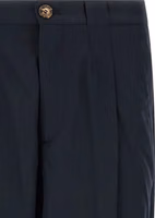 Blue Cotton Chino Pants 3