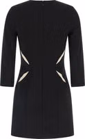 Bicolor Polyester Short Dress 2