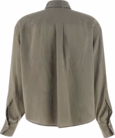 Bicolor Linen Blouse 2