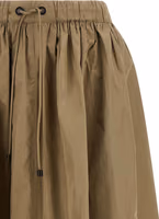 Bicolor Polyester Midi Skirt 3