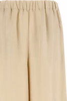 Beige Linen Casual Pants 3