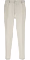Beige Virgin Wool Dress Pants 1