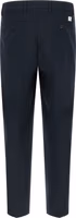 Blue Polyester Casual Pants 2
