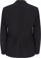Black Virgin Wool Blazer 2