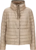 Brown Polyamide Full-Length Jacket 2