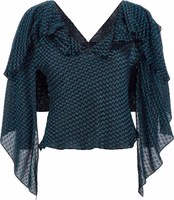 Blue Modal Blouse 1