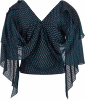 Blue Modal Blouse 2