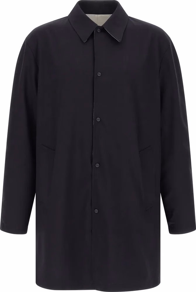 Multicolor Polyester Coat
