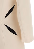 Bicolor Polyester Short Dress 4