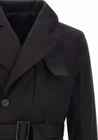 Black Cotton Coat 3