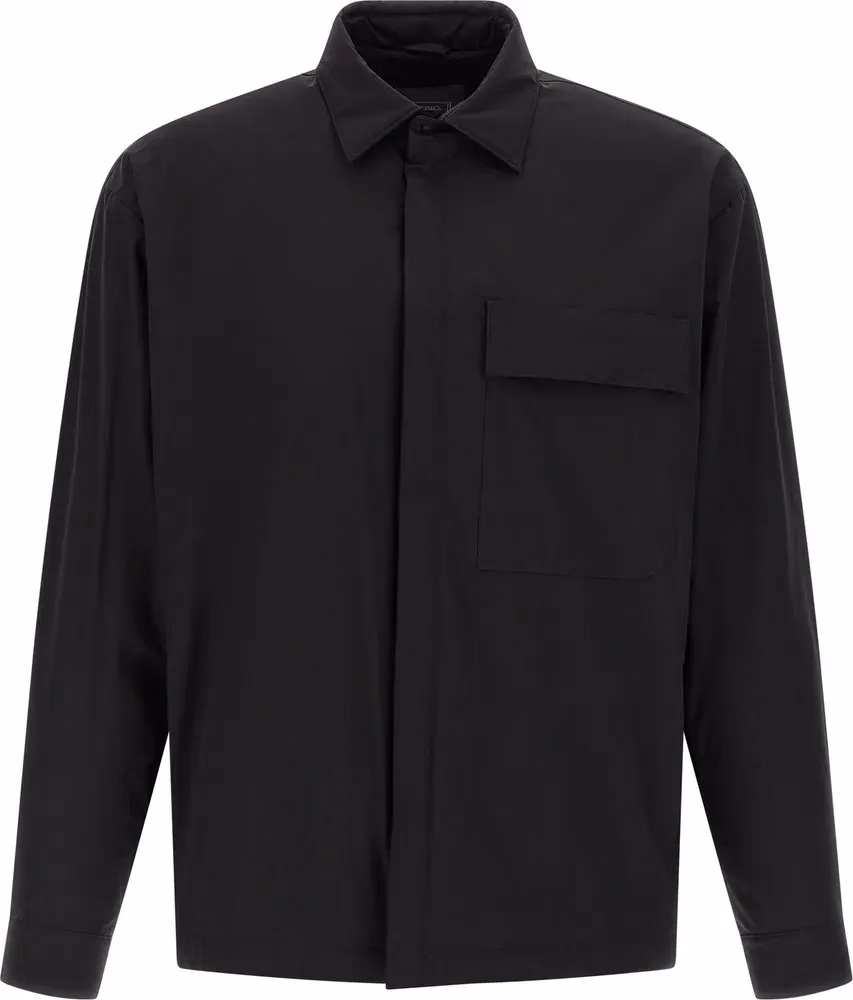 Black Polyamide Shell Jacket