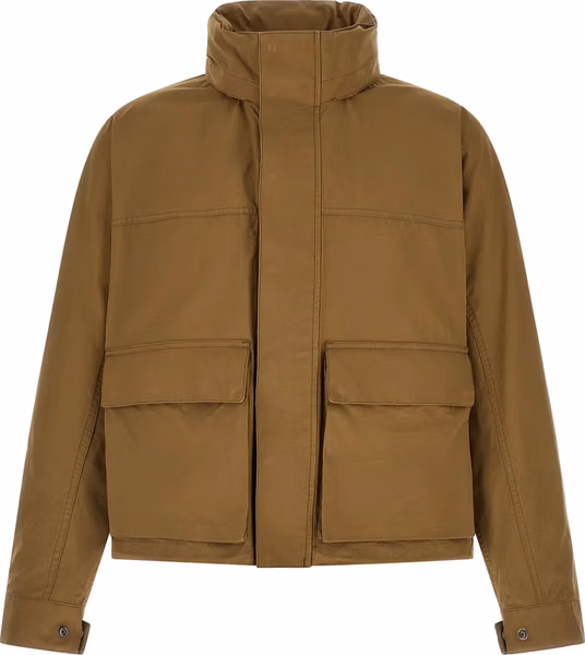 Bicolor Cotton Parka