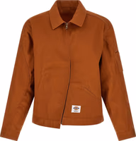 Brown Polyester Shell Jacket 1