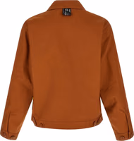 Brown Polyester Shell Jacket 2