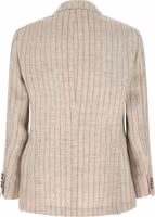 Gray Linen Blazer 2