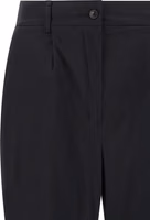 Black Cotton Casual Pants 3