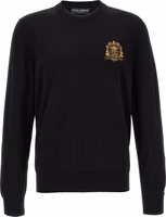 Black Virgin Wool Cardigan 1