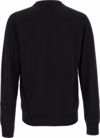 Black Virgin Wool Cardigan 2