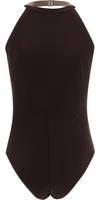 Brown Polyamide One-Piece Swimsuit 2