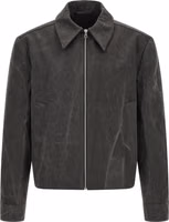Gray Cotton Full-Length Jacket 1