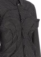 Bicolor Polyester Blouse 5