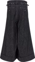 Black Cotton Bermuda Shorts 2