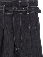 Black Cotton Bermuda Shorts 3
