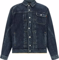 Blue Cotton Denim Jacket 1