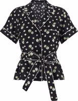Black Silk Blouse 1