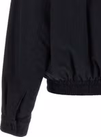 Black Cotton Shell Jacket 4