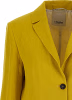 Bicolor Linen Blazer 3