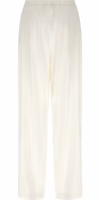 White Linen Casual Pants 2