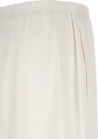 White Linen Casual Pants 4