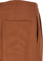 Multicolor Viscose Casual Pants 4