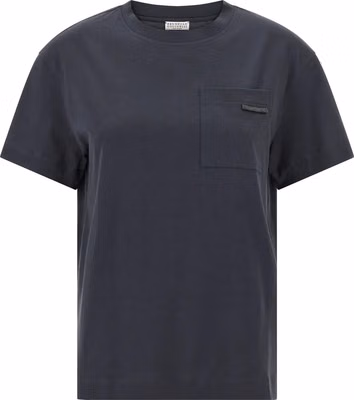 Blue Cotton T-Shirt