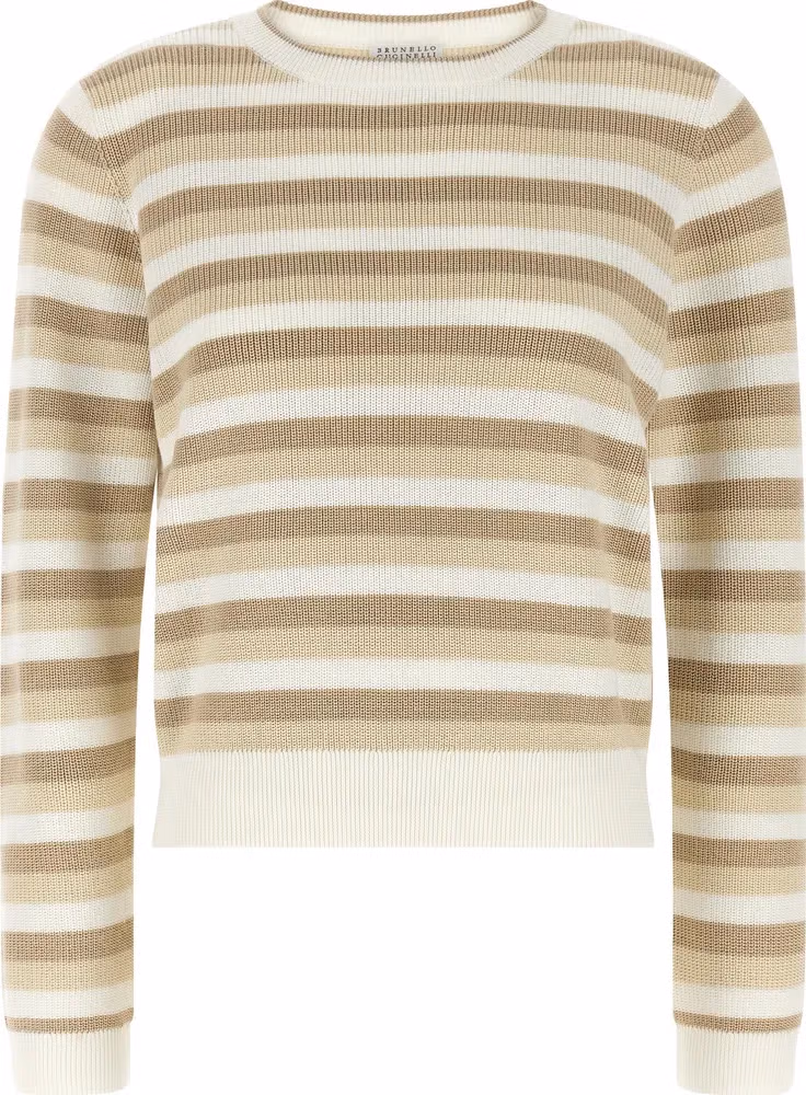 Beige Cotton Cardigan