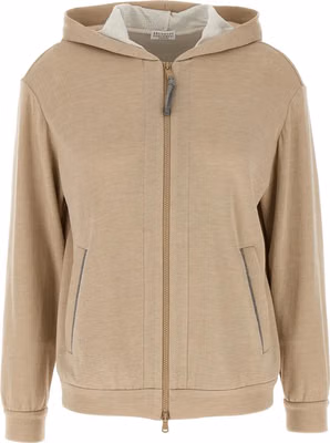 Beige Cotton Cardigan