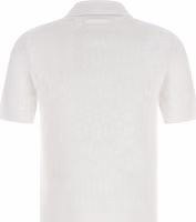 White Viscose Polo Shirt 2