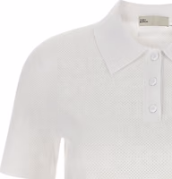 White Viscose Polo Shirt 3