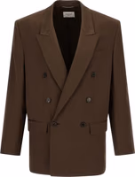 Brown Silk Blazer 1