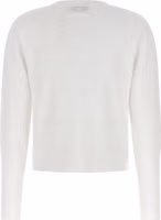 White Viscose Cardigan 2