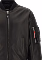 Black Leather Leather Jacket 3