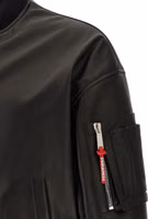Black Leather Leather Jacket 4