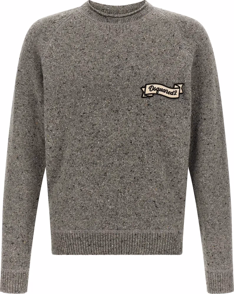 Gray Wool Cardigan