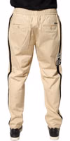 Beige Cotton Skinny Men Jogger Trouser Pants 3