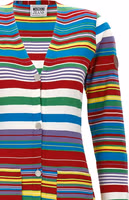 Multicolor Viscose Cardigan 3