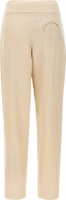 Beige Viscose Dress Pants 2