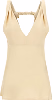 Beige Viscose Shirt 1