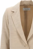 Beige Virgin Wool Blazer 3